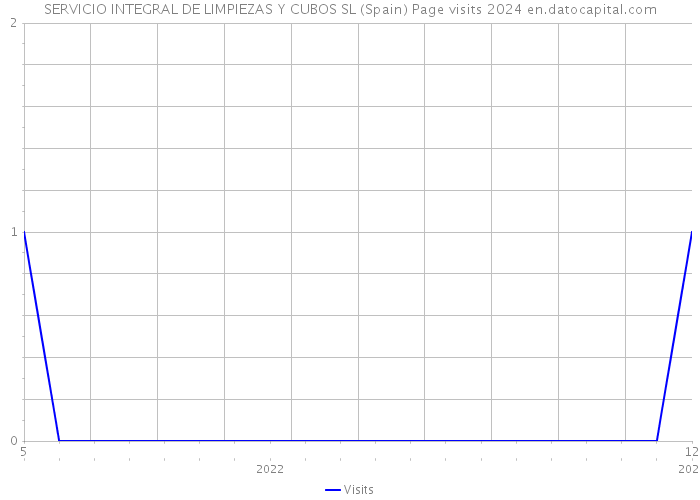 SERVICIO INTEGRAL DE LIMPIEZAS Y CUBOS SL (Spain) Page visits 2024 