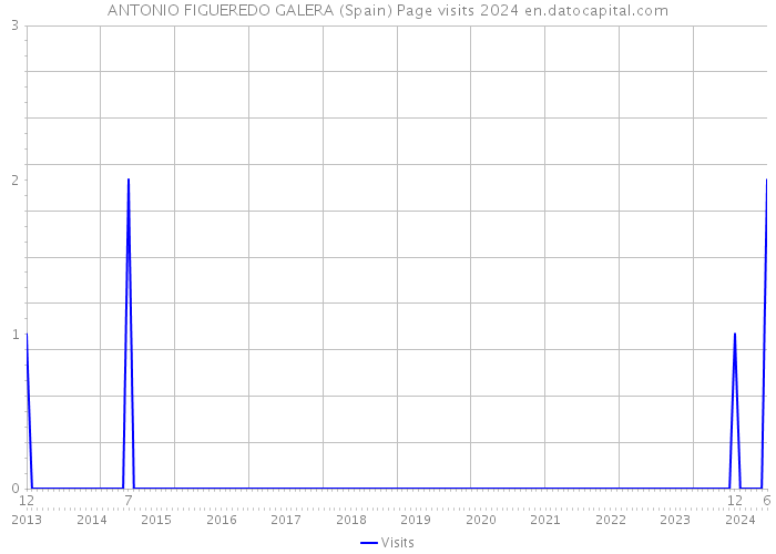 ANTONIO FIGUEREDO GALERA (Spain) Page visits 2024 