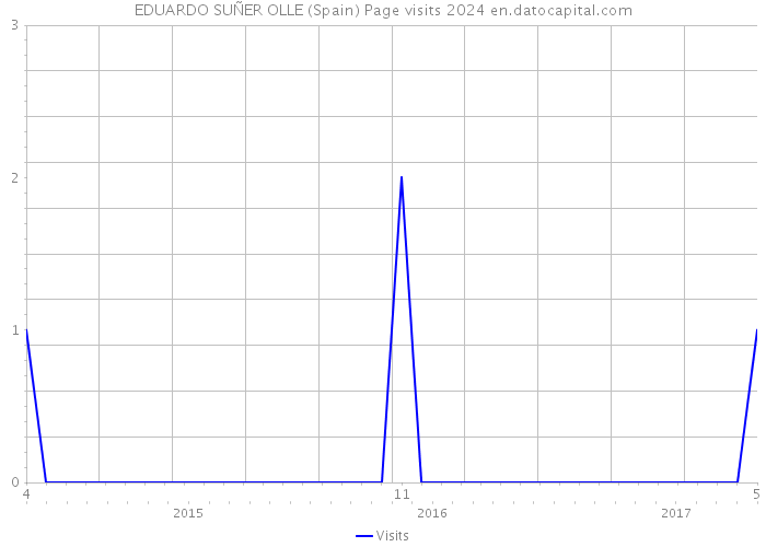EDUARDO SUÑER OLLE (Spain) Page visits 2024 