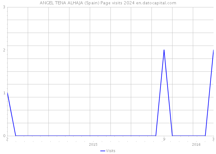 ANGEL TENA ALHAJA (Spain) Page visits 2024 