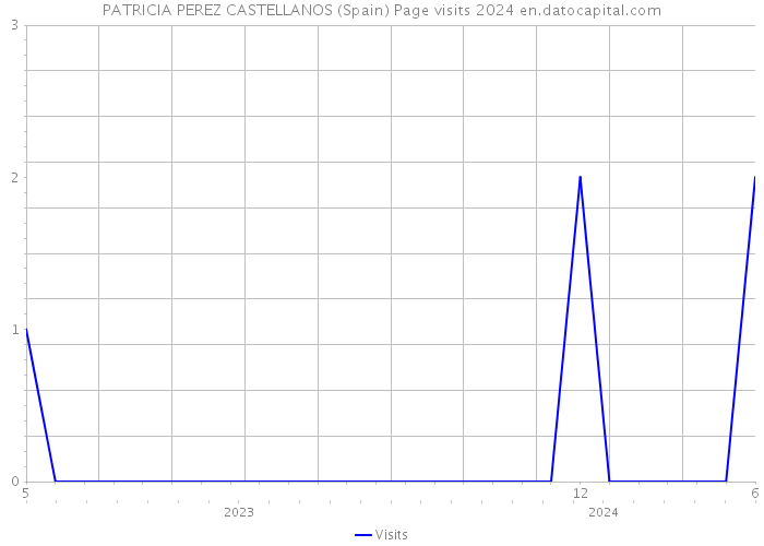 PATRICIA PEREZ CASTELLANOS (Spain) Page visits 2024 