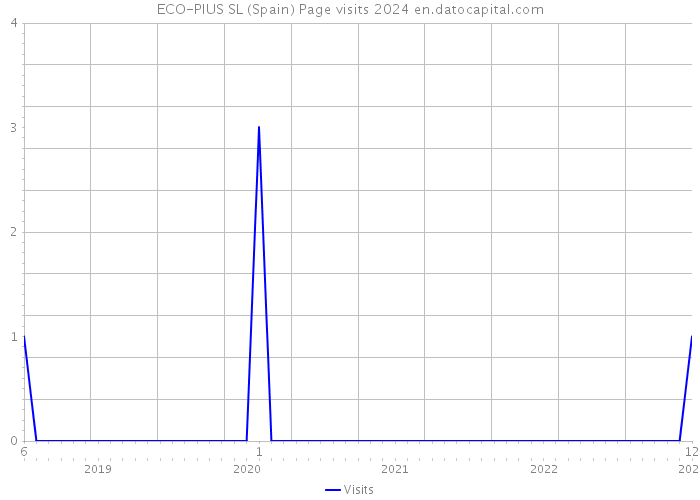 ECO-PIUS SL (Spain) Page visits 2024 