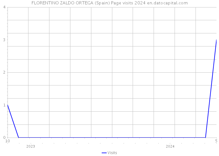 FLORENTINO ZALDO ORTEGA (Spain) Page visits 2024 