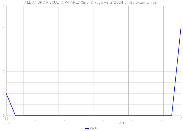 ALEJANDRO PIZCUETA PAJARES (Spain) Page visits 2024 