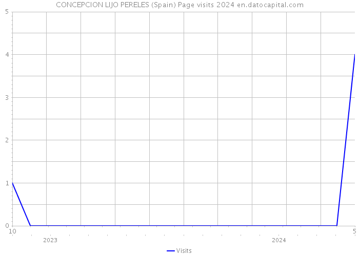 CONCEPCION LIJO PERELES (Spain) Page visits 2024 