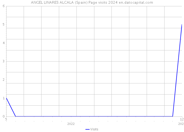 ANGEL LINARES ALCALA (Spain) Page visits 2024 