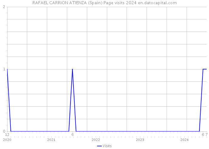 RAFAEL CARRION ATIENZA (Spain) Page visits 2024 