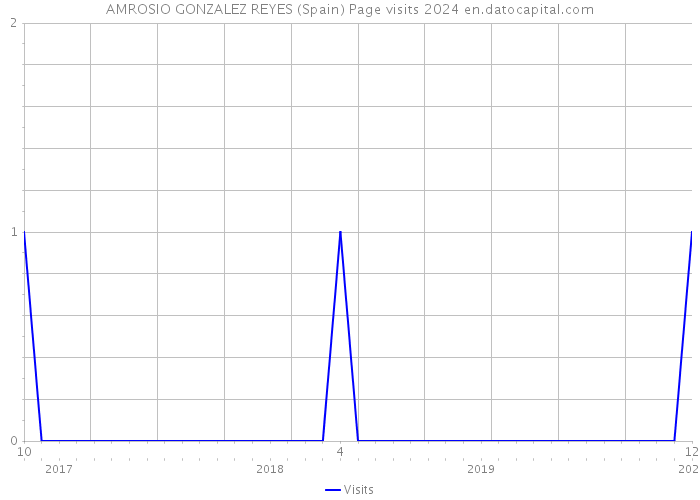 AMROSIO GONZALEZ REYES (Spain) Page visits 2024 