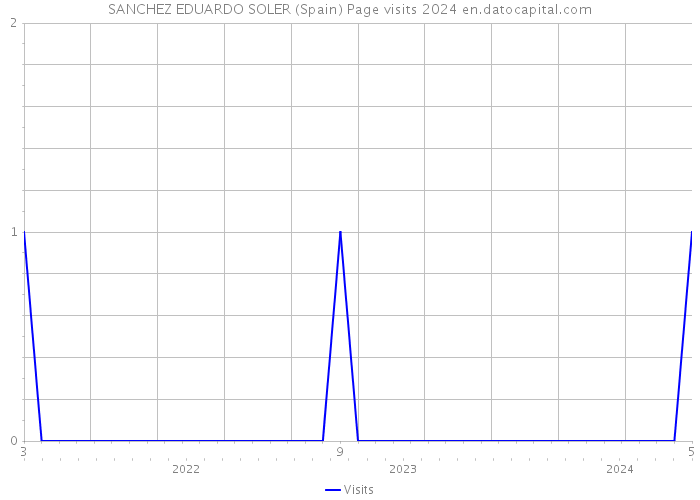 SANCHEZ EDUARDO SOLER (Spain) Page visits 2024 