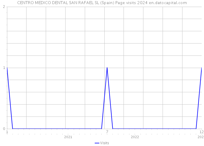 CENTRO MEDICO DENTAL SAN RAFAEL SL (Spain) Page visits 2024 