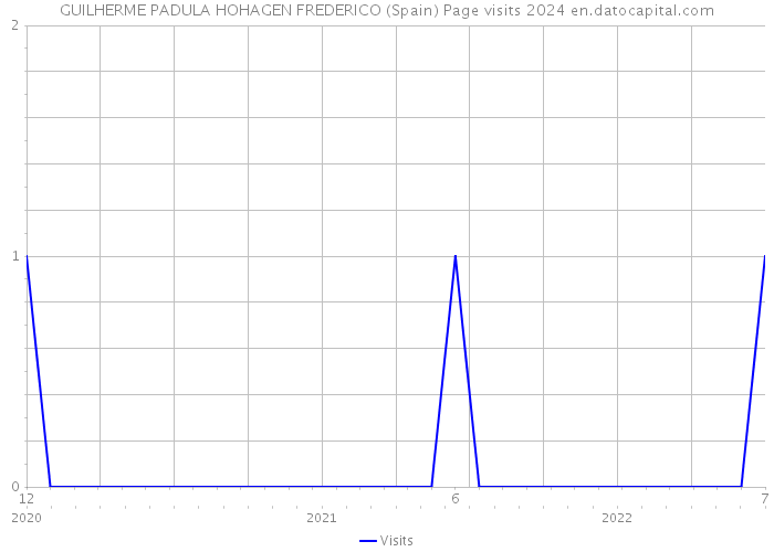 GUILHERME PADULA HOHAGEN FREDERICO (Spain) Page visits 2024 