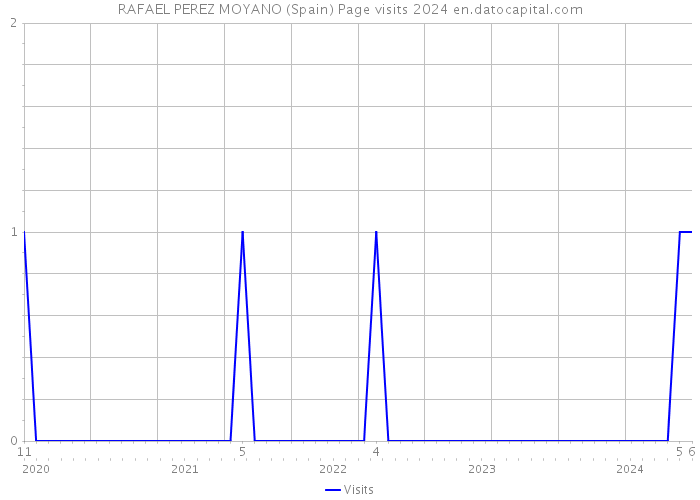 RAFAEL PEREZ MOYANO (Spain) Page visits 2024 