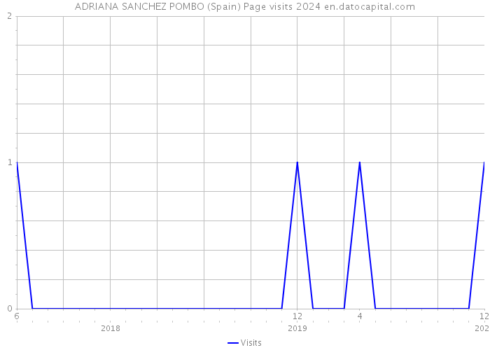 ADRIANA SANCHEZ POMBO (Spain) Page visits 2024 