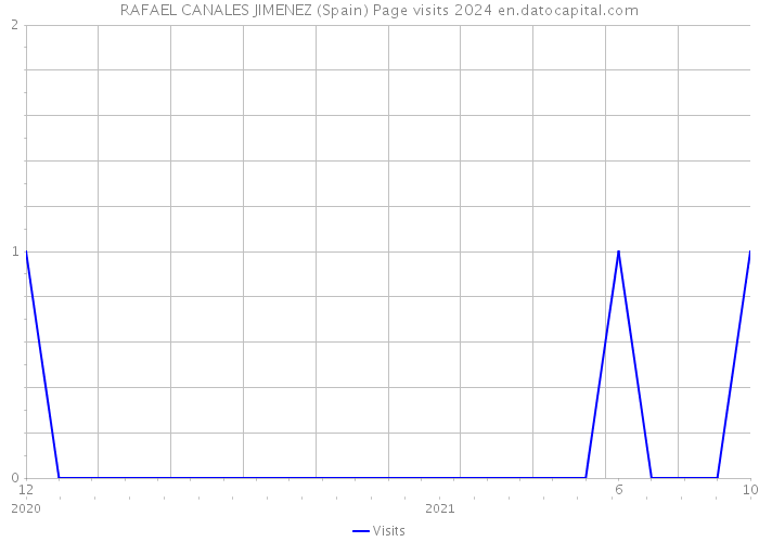 RAFAEL CANALES JIMENEZ (Spain) Page visits 2024 