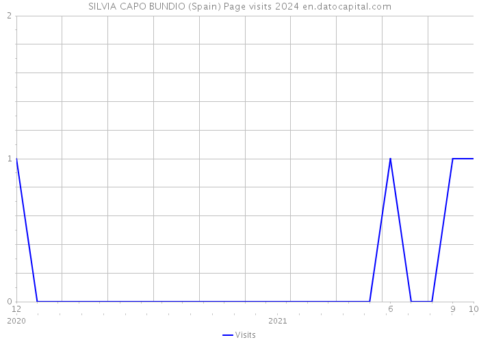 SILVIA CAPO BUNDIO (Spain) Page visits 2024 