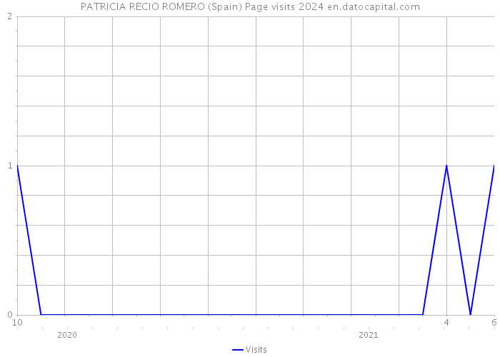 PATRICIA RECIO ROMERO (Spain) Page visits 2024 