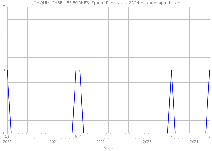 JOAQUIN CASELLES FORNES (Spain) Page visits 2024 