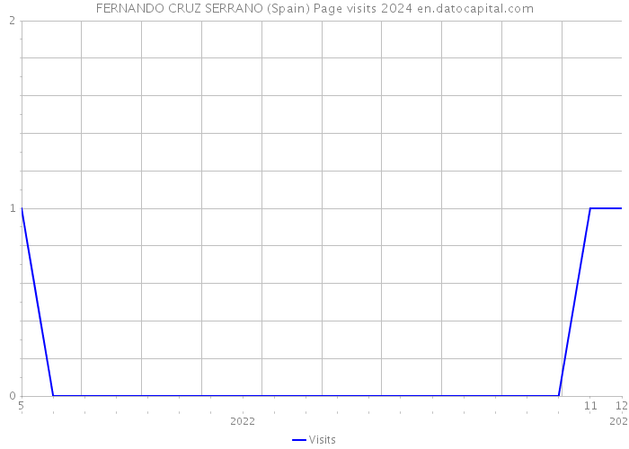 FERNANDO CRUZ SERRANO (Spain) Page visits 2024 