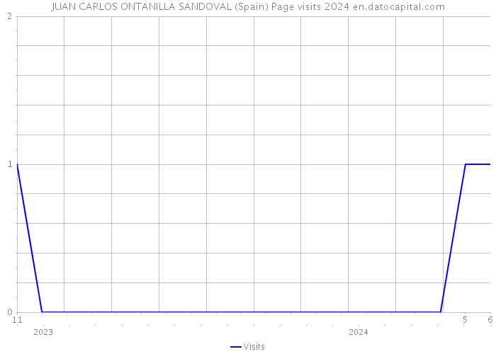 JUAN CARLOS ONTANILLA SANDOVAL (Spain) Page visits 2024 