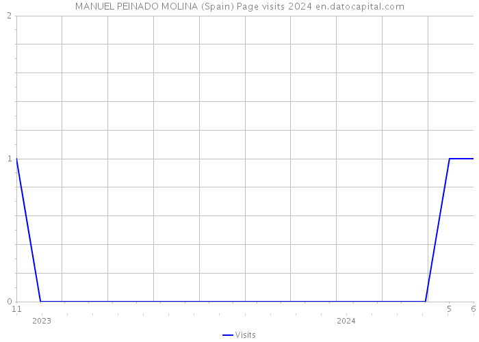 MANUEL PEINADO MOLINA (Spain) Page visits 2024 