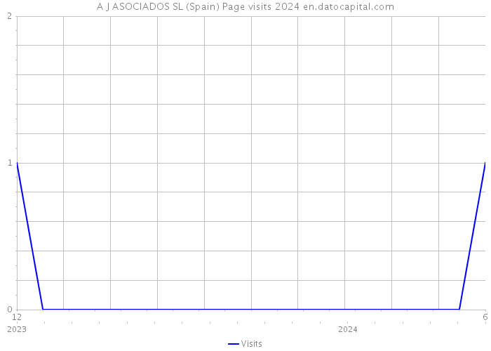 A J ASOCIADOS SL (Spain) Page visits 2024 