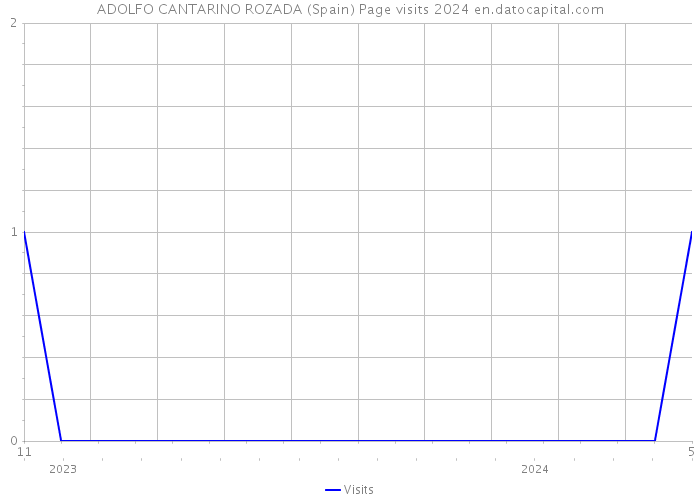 ADOLFO CANTARINO ROZADA (Spain) Page visits 2024 