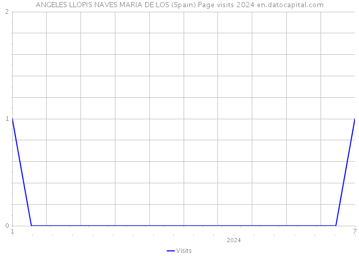 ANGELES LLOPIS NAVES MARIA DE LOS (Spain) Page visits 2024 