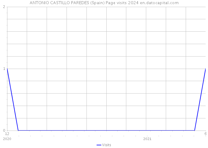 ANTONIO CASTILLO PAREDES (Spain) Page visits 2024 