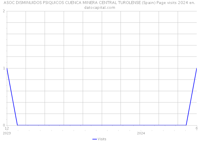 ASOC DISMINUIDOS PSIQUICOS CUENCA MINERA CENTRAL TUROLENSE (Spain) Page visits 2024 