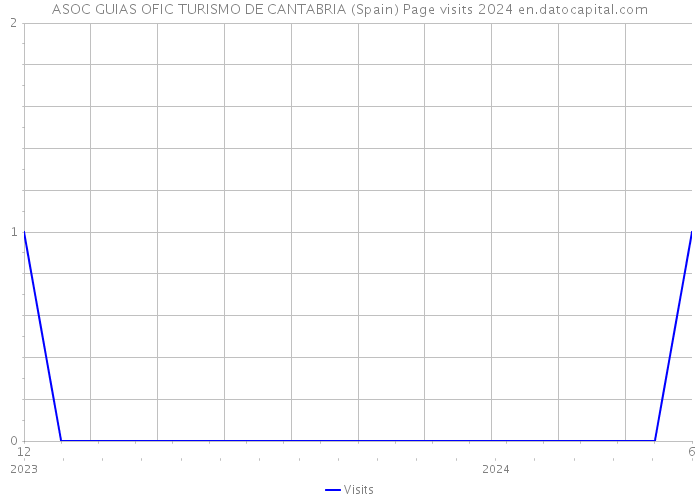 ASOC GUIAS OFIC TURISMO DE CANTABRIA (Spain) Page visits 2024 