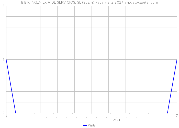 B B R INGENIERIA DE SERVICIOS, SL (Spain) Page visits 2024 