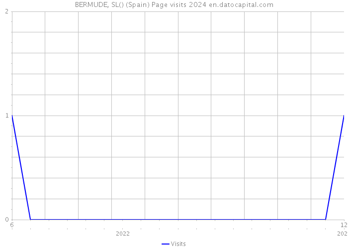 BERMUDE, SL() (Spain) Page visits 2024 