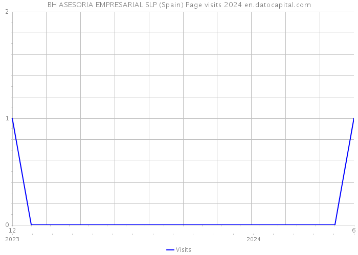 BH ASESORIA EMPRESARIAL SLP (Spain) Page visits 2024 