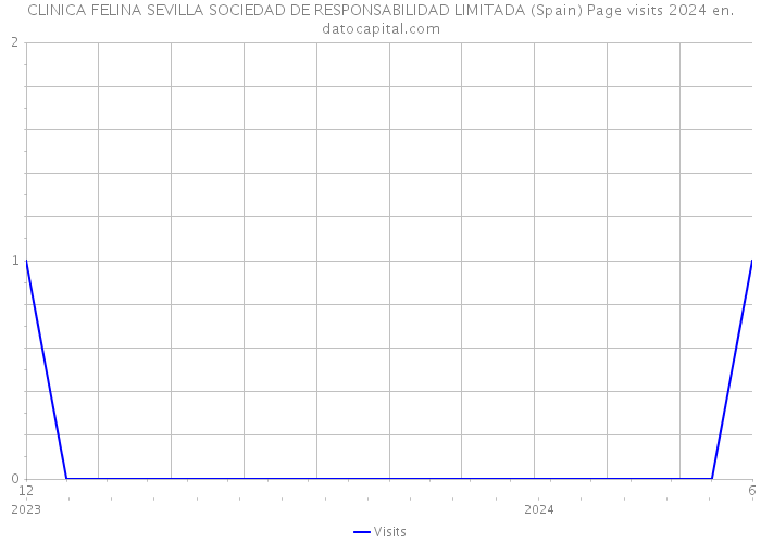 CLINICA FELINA SEVILLA SOCIEDAD DE RESPONSABILIDAD LIMITADA (Spain) Page visits 2024 