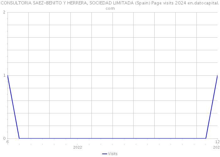CONSULTORIA SAEZ-BENITO Y HERRERA, SOCIEDAD LIMITADA (Spain) Page visits 2024 