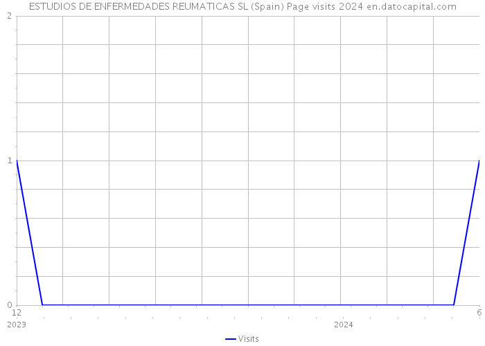 ESTUDIOS DE ENFERMEDADES REUMATICAS SL (Spain) Page visits 2024 