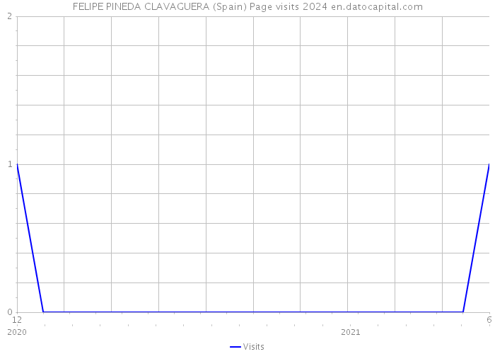 FELIPE PINEDA CLAVAGUERA (Spain) Page visits 2024 