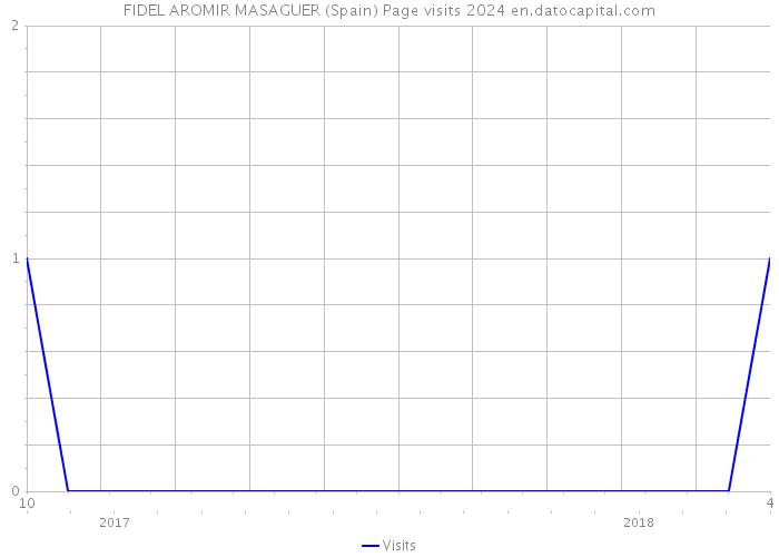FIDEL AROMIR MASAGUER (Spain) Page visits 2024 