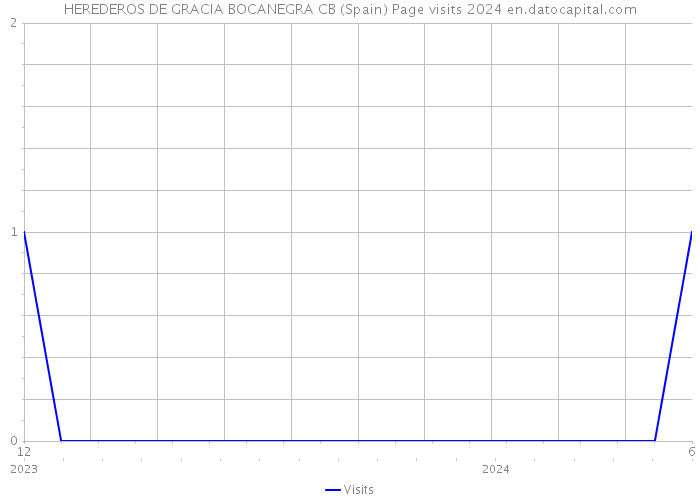 HEREDEROS DE GRACIA BOCANEGRA CB (Spain) Page visits 2024 