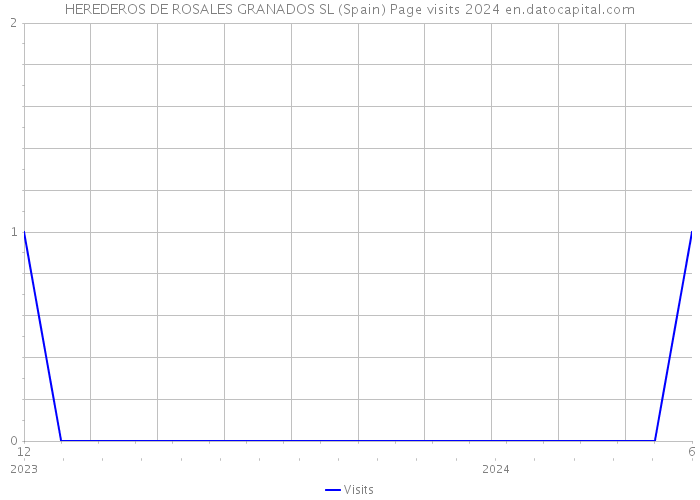 HEREDEROS DE ROSALES GRANADOS SL (Spain) Page visits 2024 