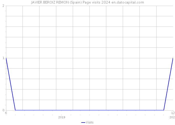 JAVIER BEROIZ REMON (Spain) Page visits 2024 