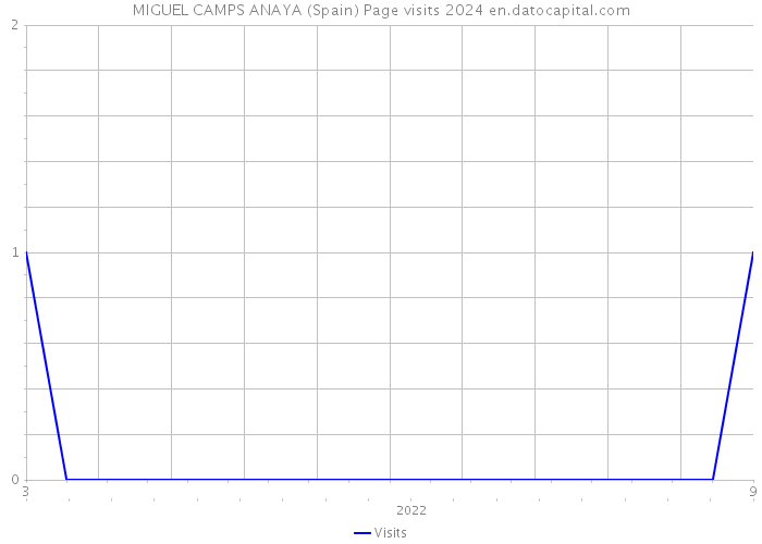 MIGUEL CAMPS ANAYA (Spain) Page visits 2024 