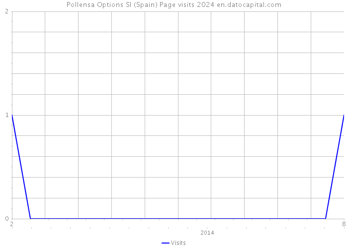 Pollensa Options Sl (Spain) Page visits 2024 