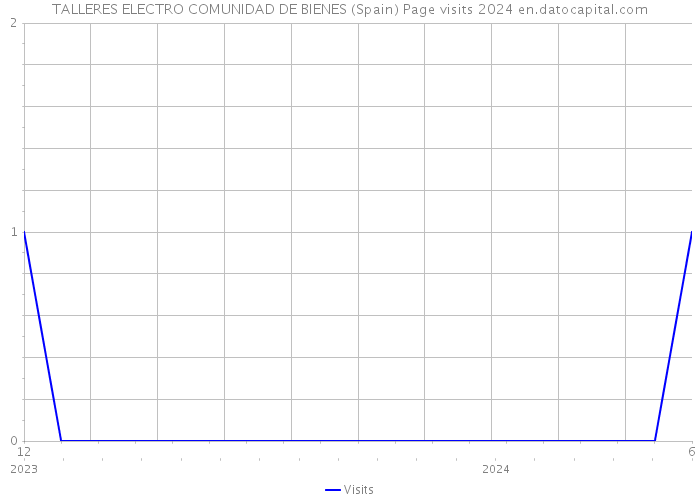 TALLERES ELECTRO COMUNIDAD DE BIENES (Spain) Page visits 2024 