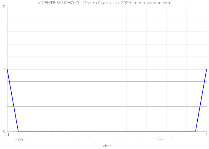 VICENTE SANCHO GIL (Spain) Page visits 2024 