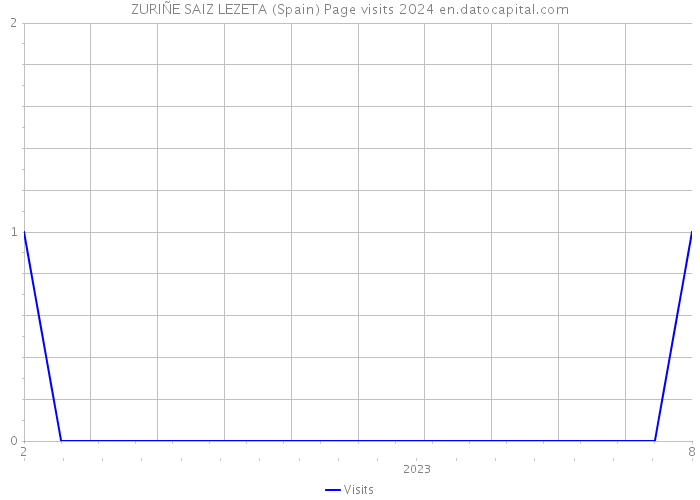 ZURIÑE SAIZ LEZETA (Spain) Page visits 2024 