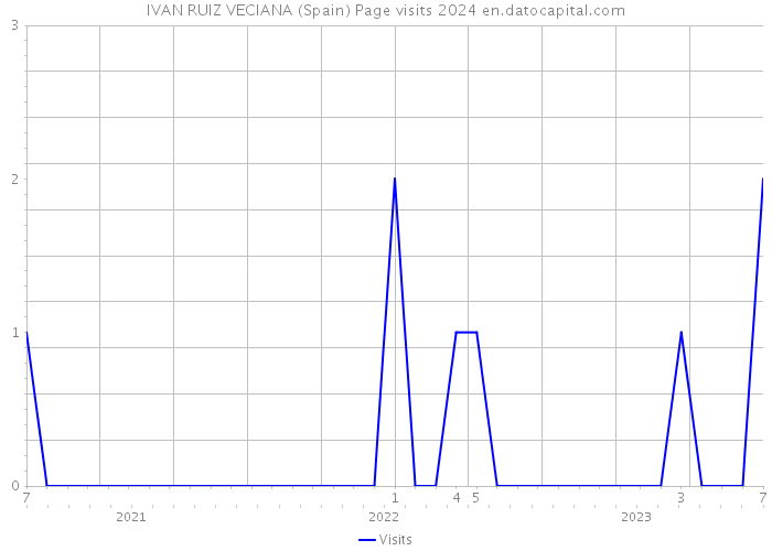 IVAN RUIZ VECIANA (Spain) Page visits 2024 