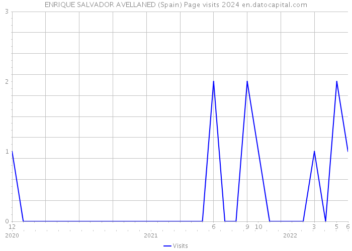 ENRIQUE SALVADOR AVELLANED (Spain) Page visits 2024 