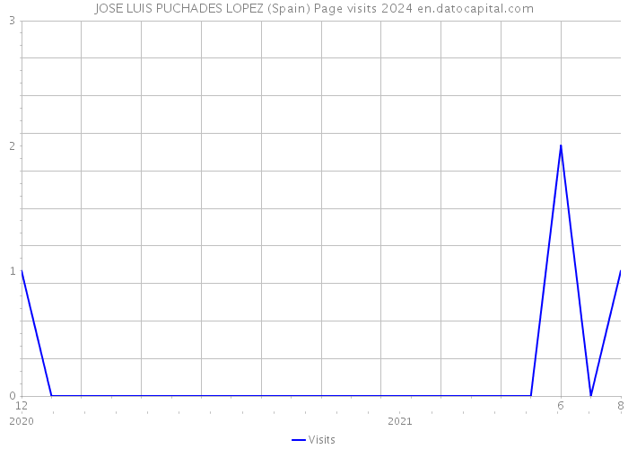 JOSE LUIS PUCHADES LOPEZ (Spain) Page visits 2024 