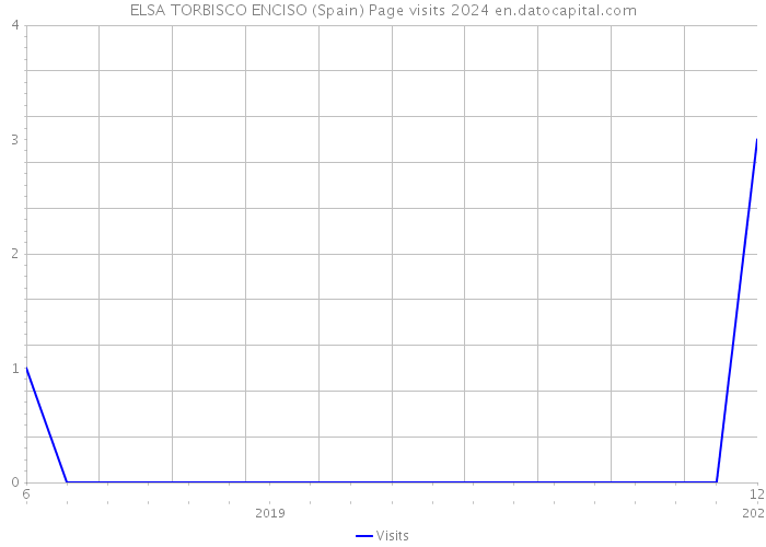 ELSA TORBISCO ENCISO (Spain) Page visits 2024 